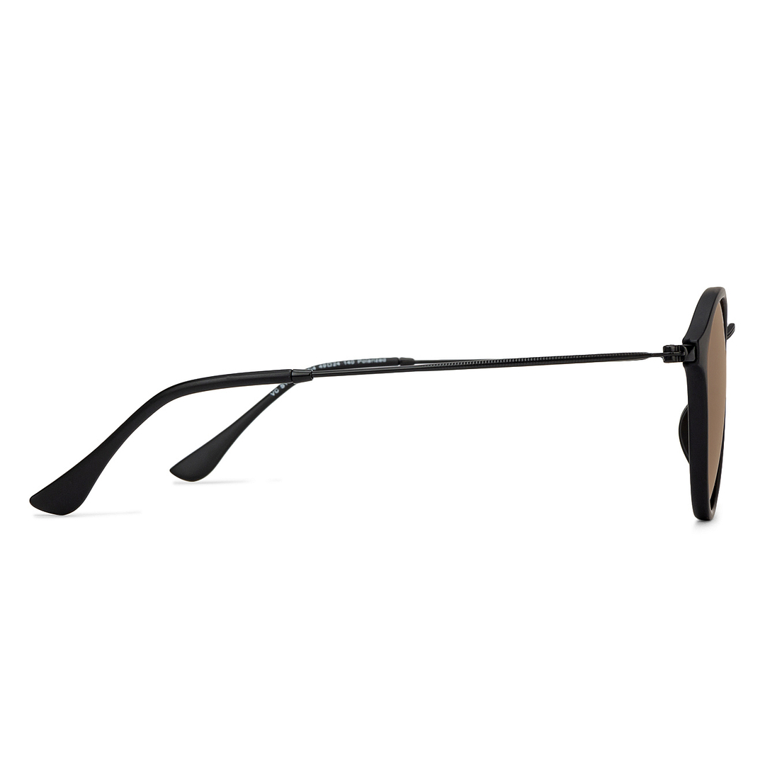 Vincent Chase Online Black Full Rim Round left side