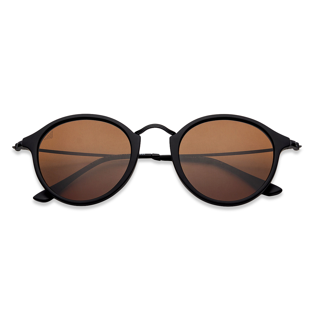 Vincent Chase Online Black Full Rim Round left side