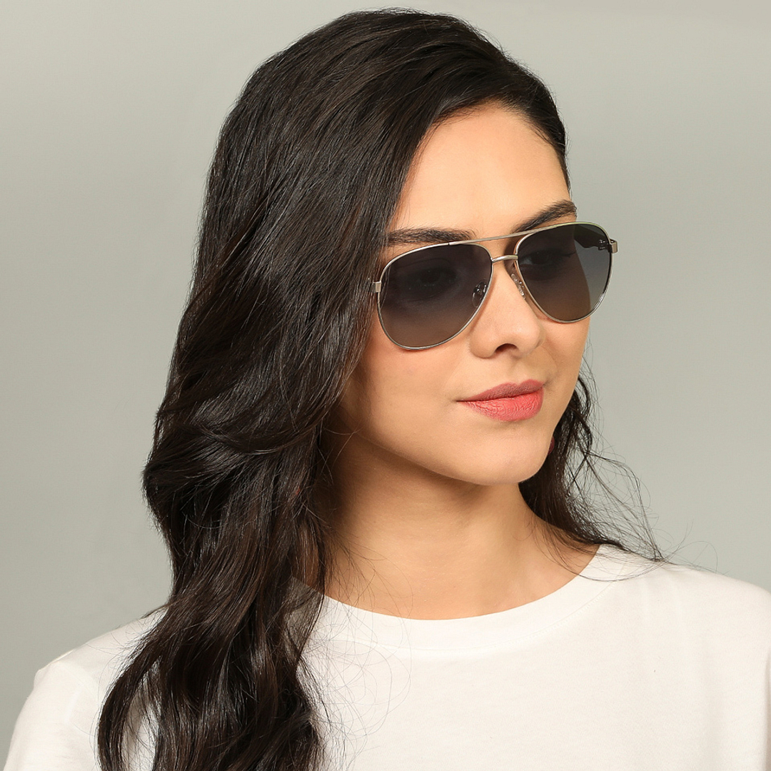 Vincent Chase Online Silver Full Rim Aviator right side