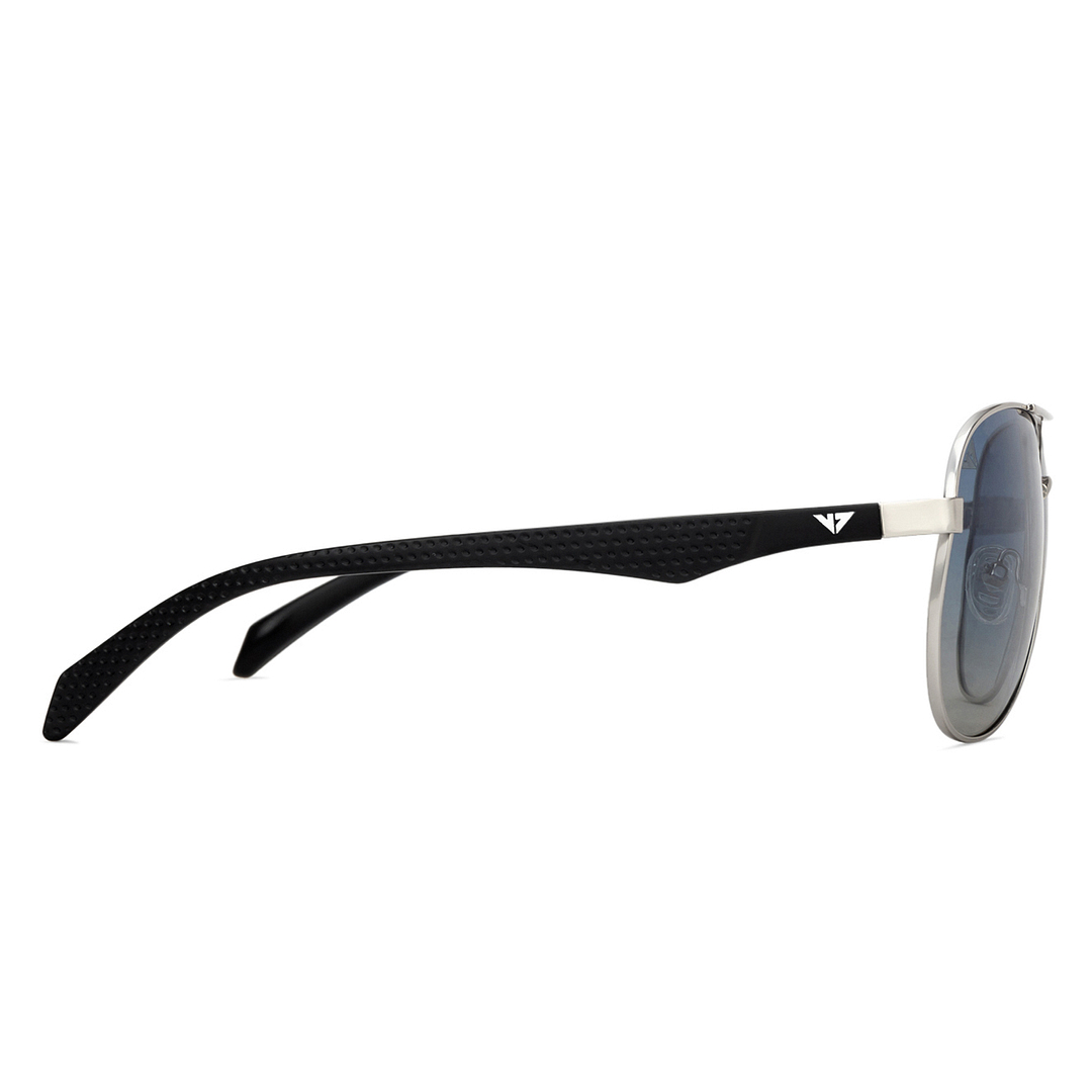 Vincent Chase Online Silver Full Rim Aviator right side