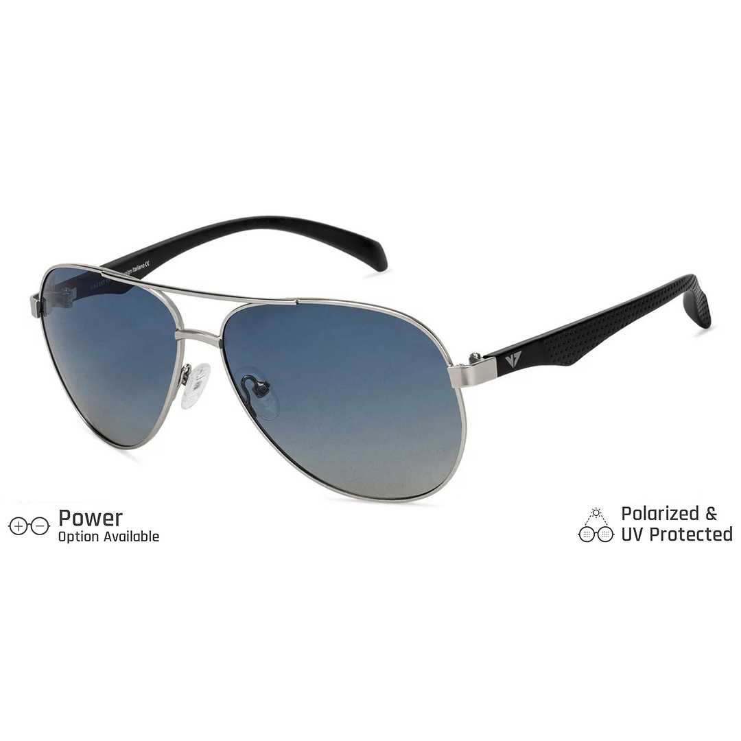 Vincent Chase Online Silver Full Rim Aviator right side