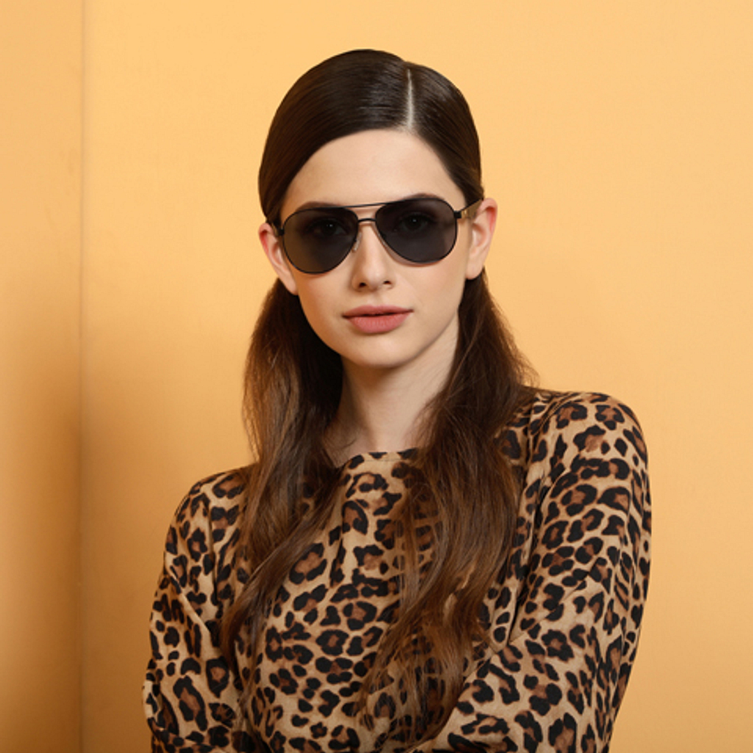 Vincent Chase Online Black Full Rim Aviator right side