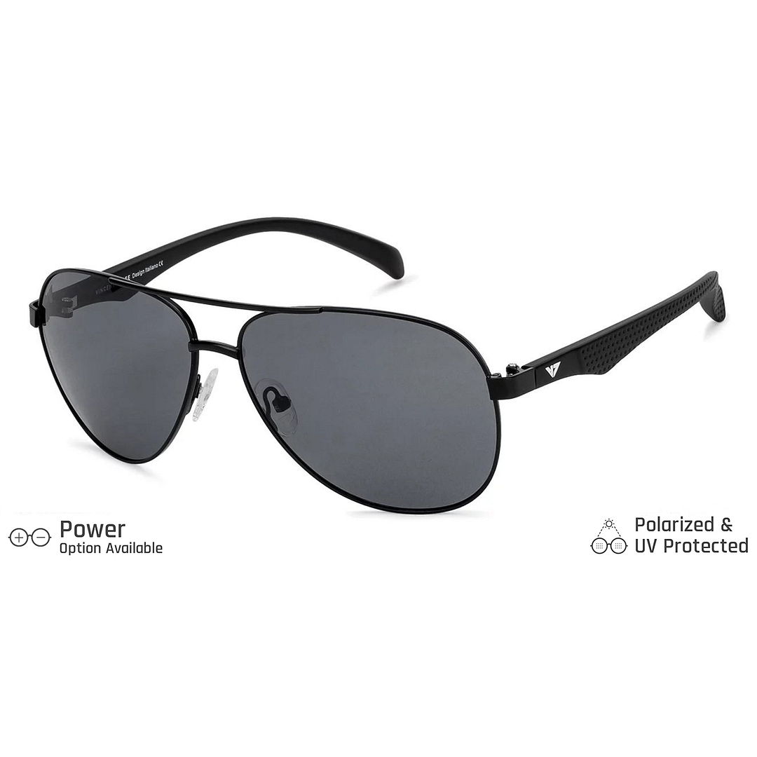 Vincent Chase Online Black Full Rim Aviator right side
