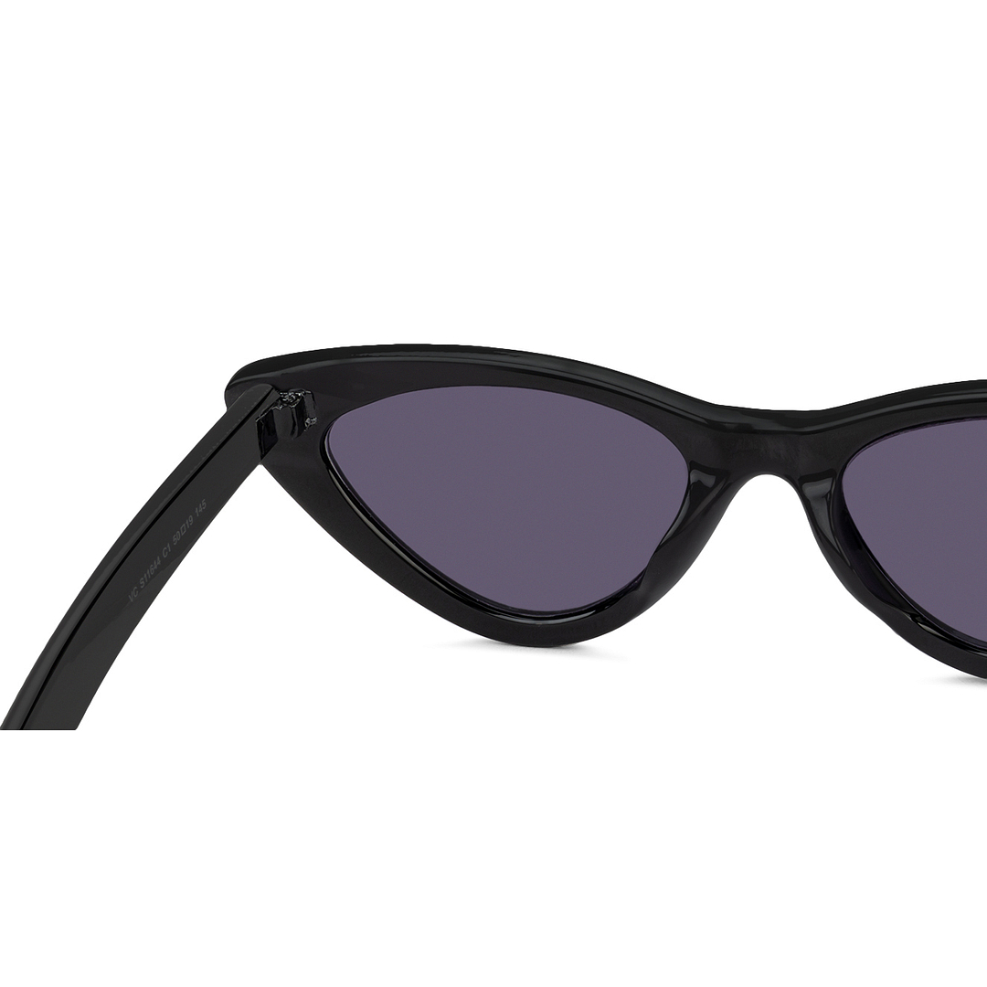 Vincent Chase Online Black Full Rim Cat Eye left side