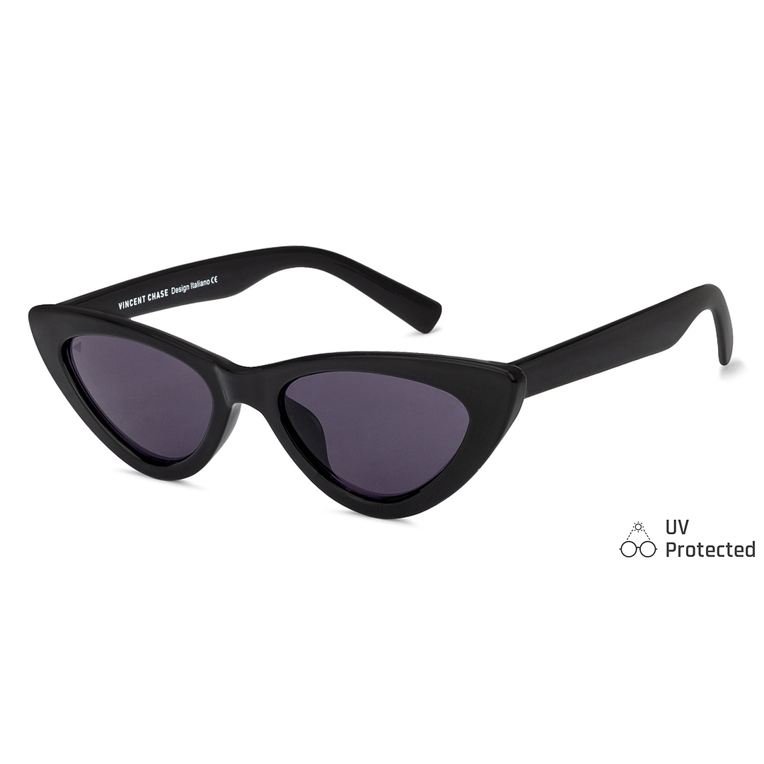 Vincent Chase Online Black Full Rim Cat Eye right side