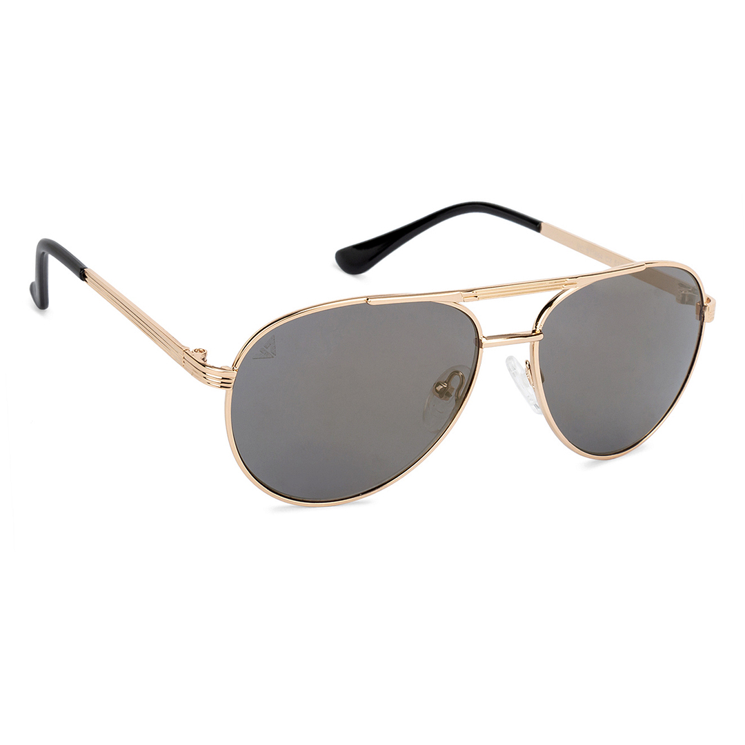 Hooper Gold Full Rim Aviator left side