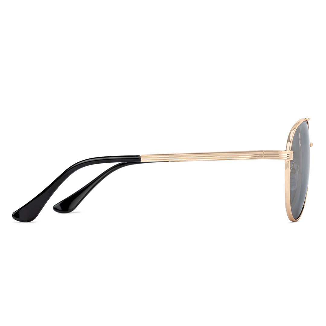 Hooper Gold Full Rim Aviator right side