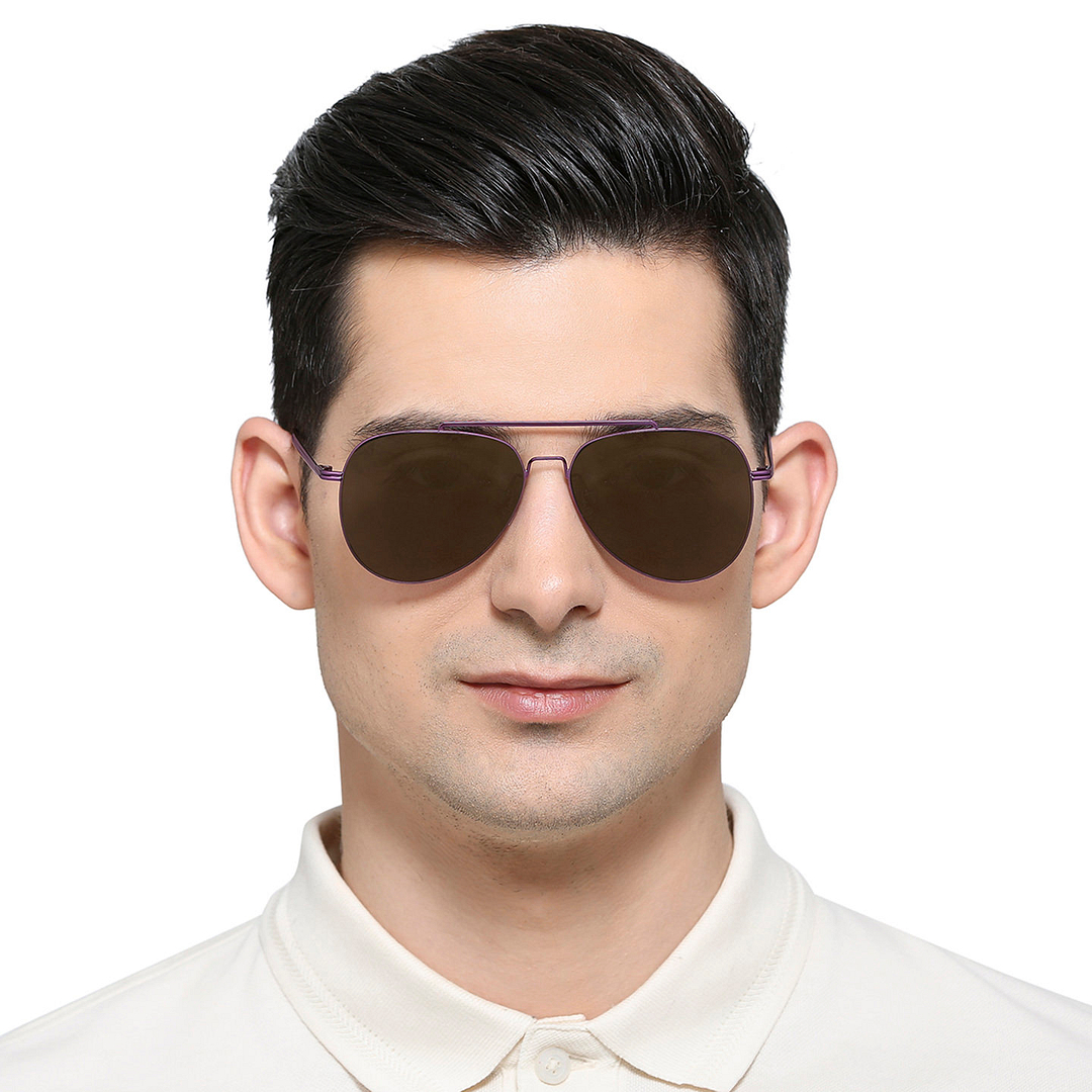 Vincent Chase Online Purple Full Rim Aviator right side