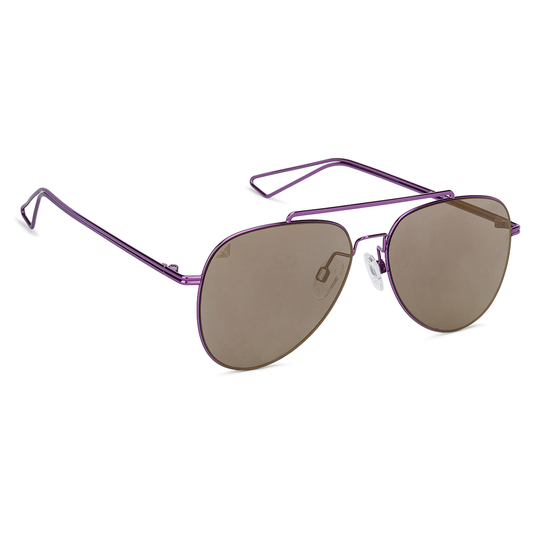 Vincent Chase Online Purple Full Rim Aviator left side