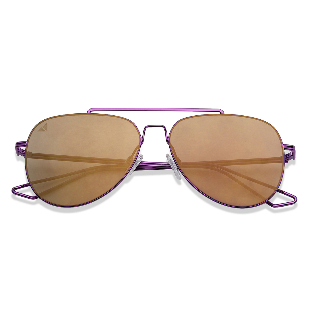 Vincent Chase Online Purple Full Rim Aviator right side