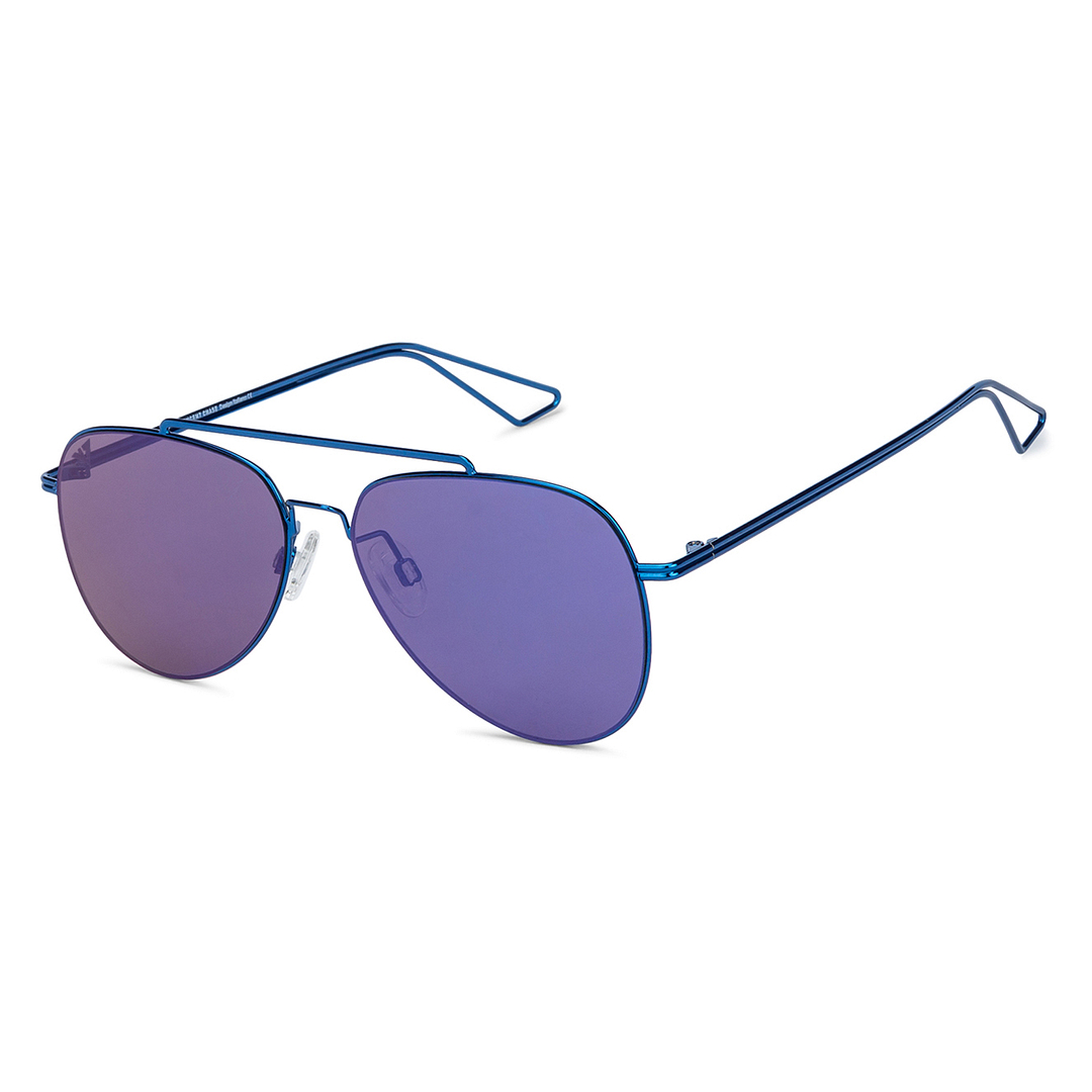 Vincent Chase Online Blue Full Rim Aviator right side