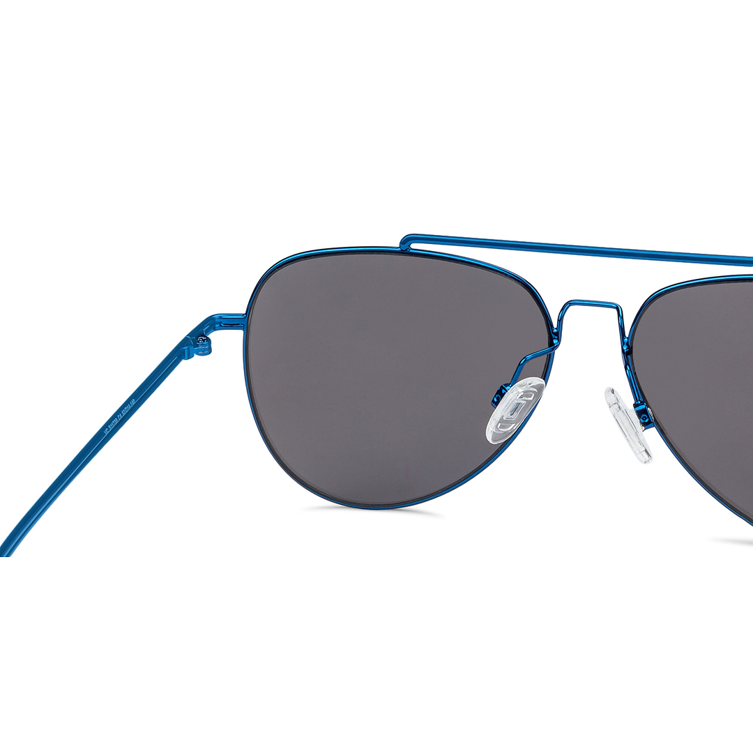 Vincent Chase Online Blue Full Rim Aviator left side