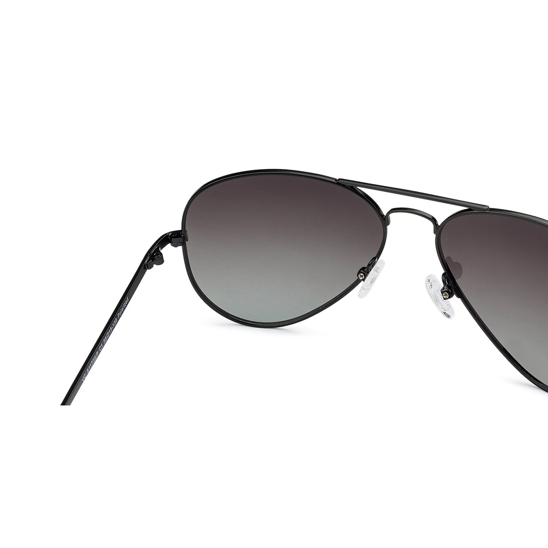Vincent Chase Online Black Full Rim Aviator right side