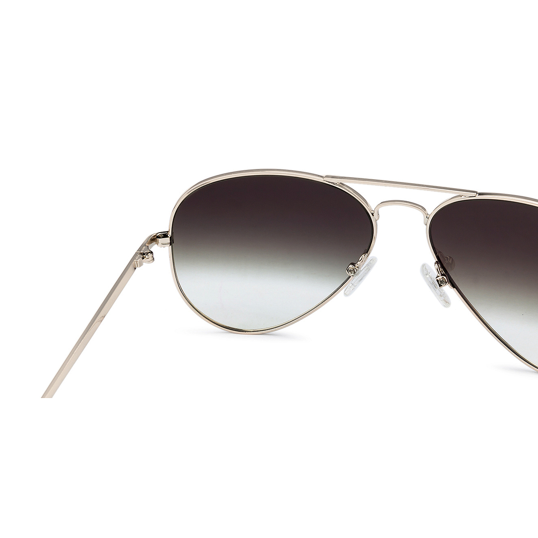Vincent Chase Online Gold Full Rim Aviator left side