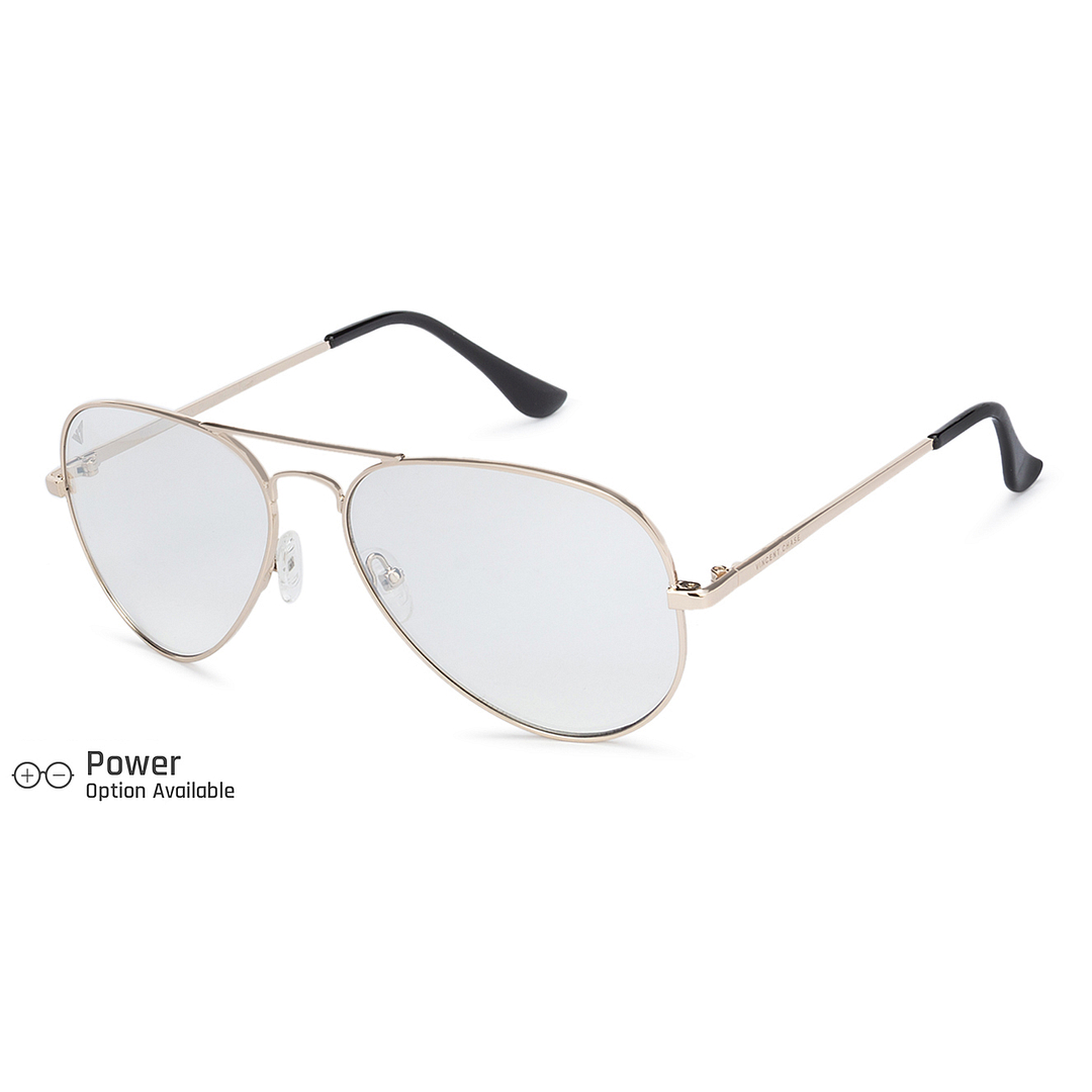 Vincent Chase Online Gold Full Rim Aviator right side