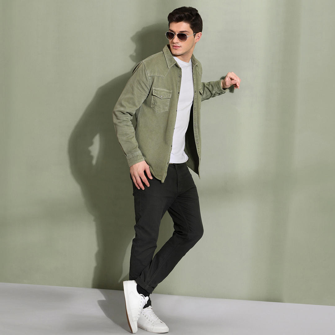 Vincent Chase Online Silver Full Rim Aviator right side
