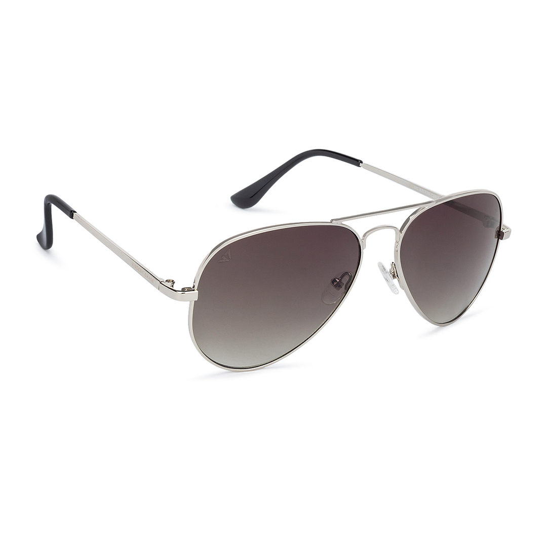 Vincent Chase Online Silver Full Rim Aviator left side