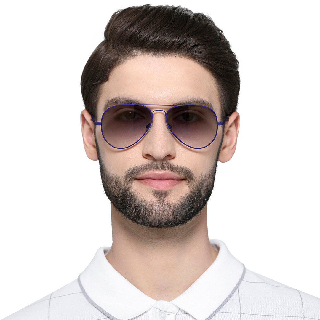 Vincent Chase Online Blue Full Rim Aviator right side