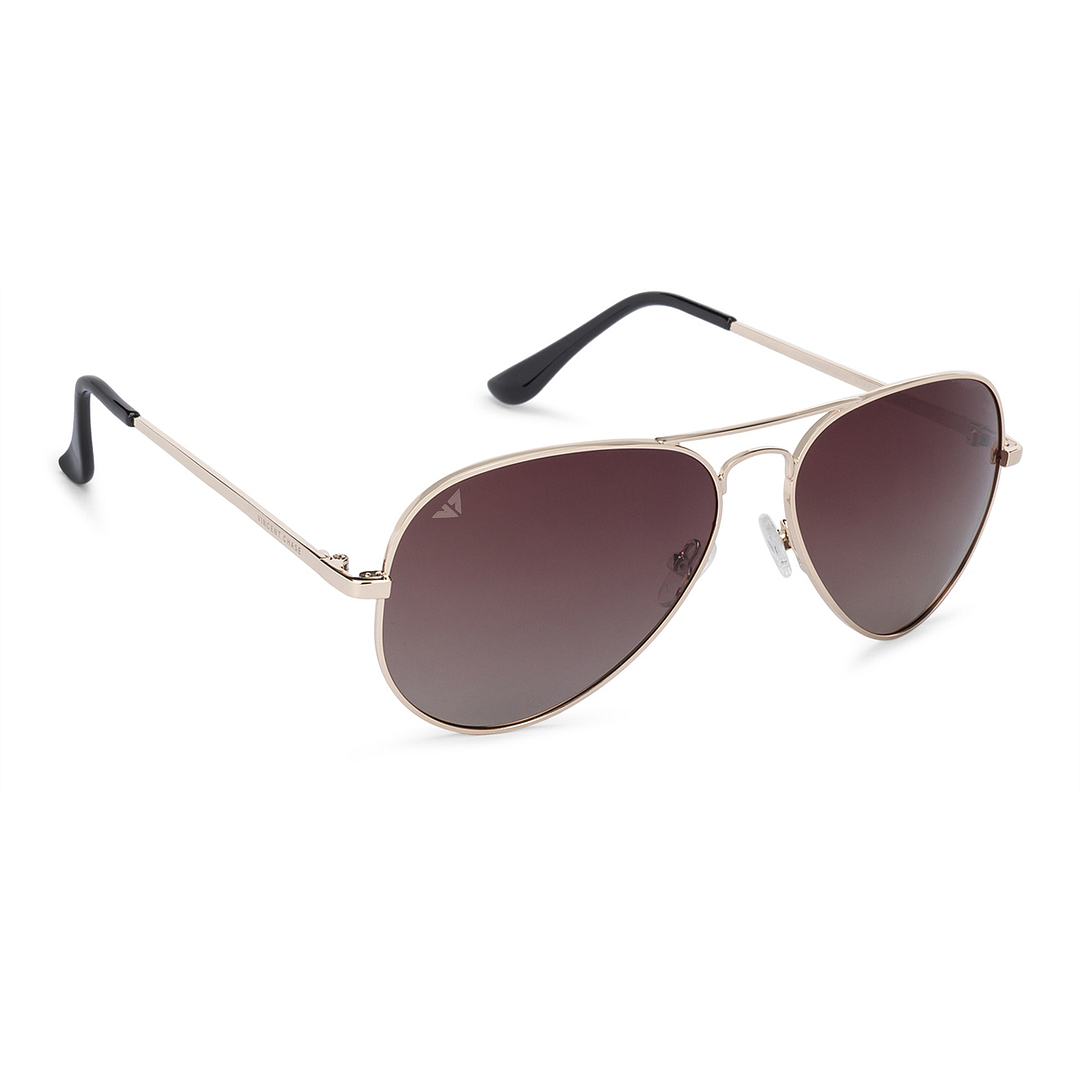 Vincent Chase Online Gold Full Rim Aviator right side