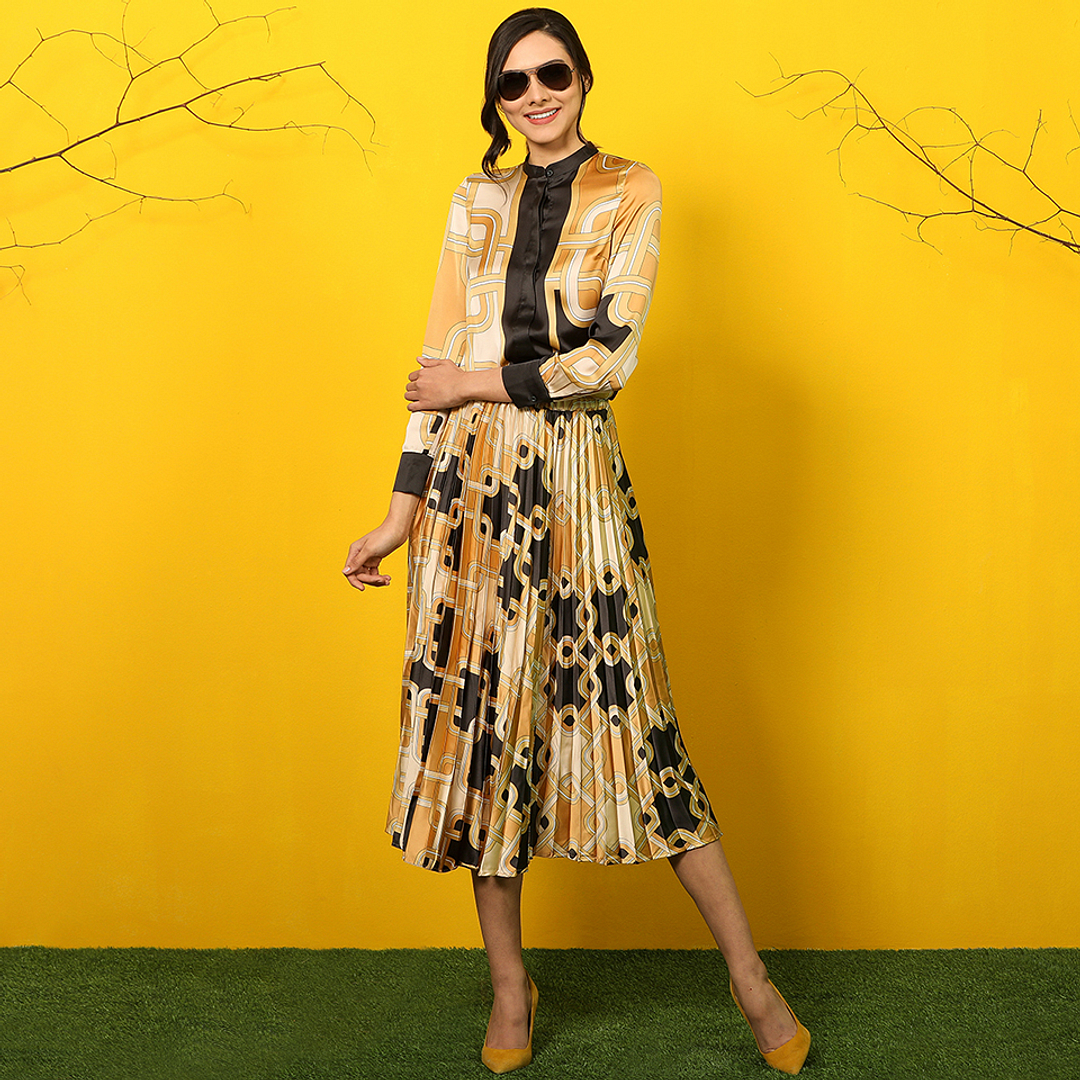 Vincent Chase Online Brown Full Rim Aviator left side