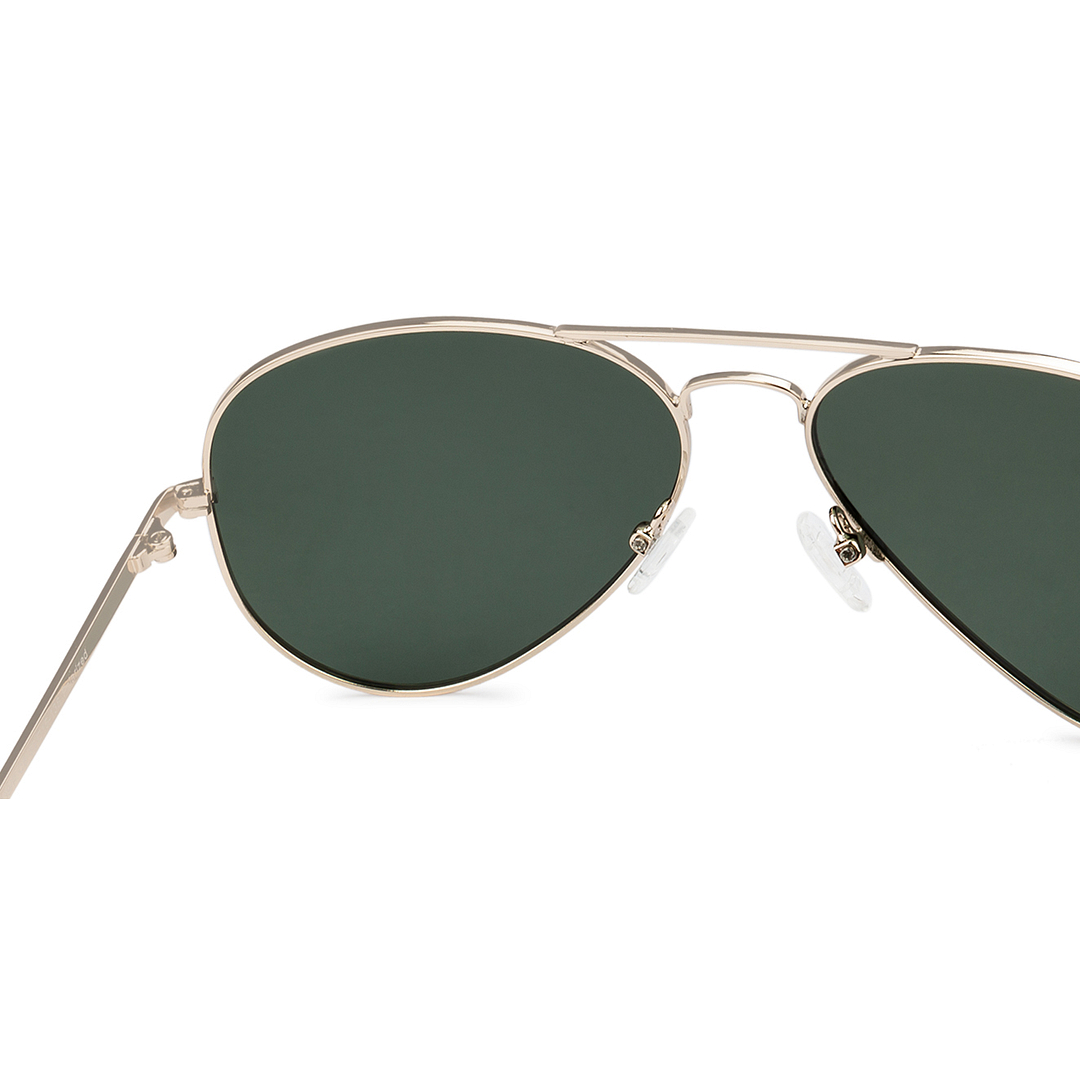 Vincent Chase Online Gold Full Rim Aviator right side