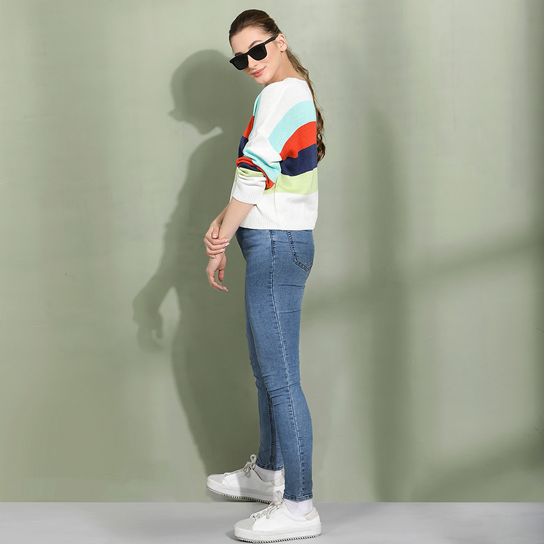 Vincent Chase Polarized Black Full Rim Square left side