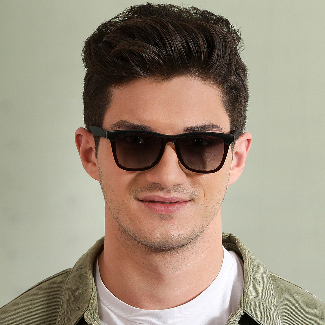 Vincent Chase Online Black Full Rim Square right side