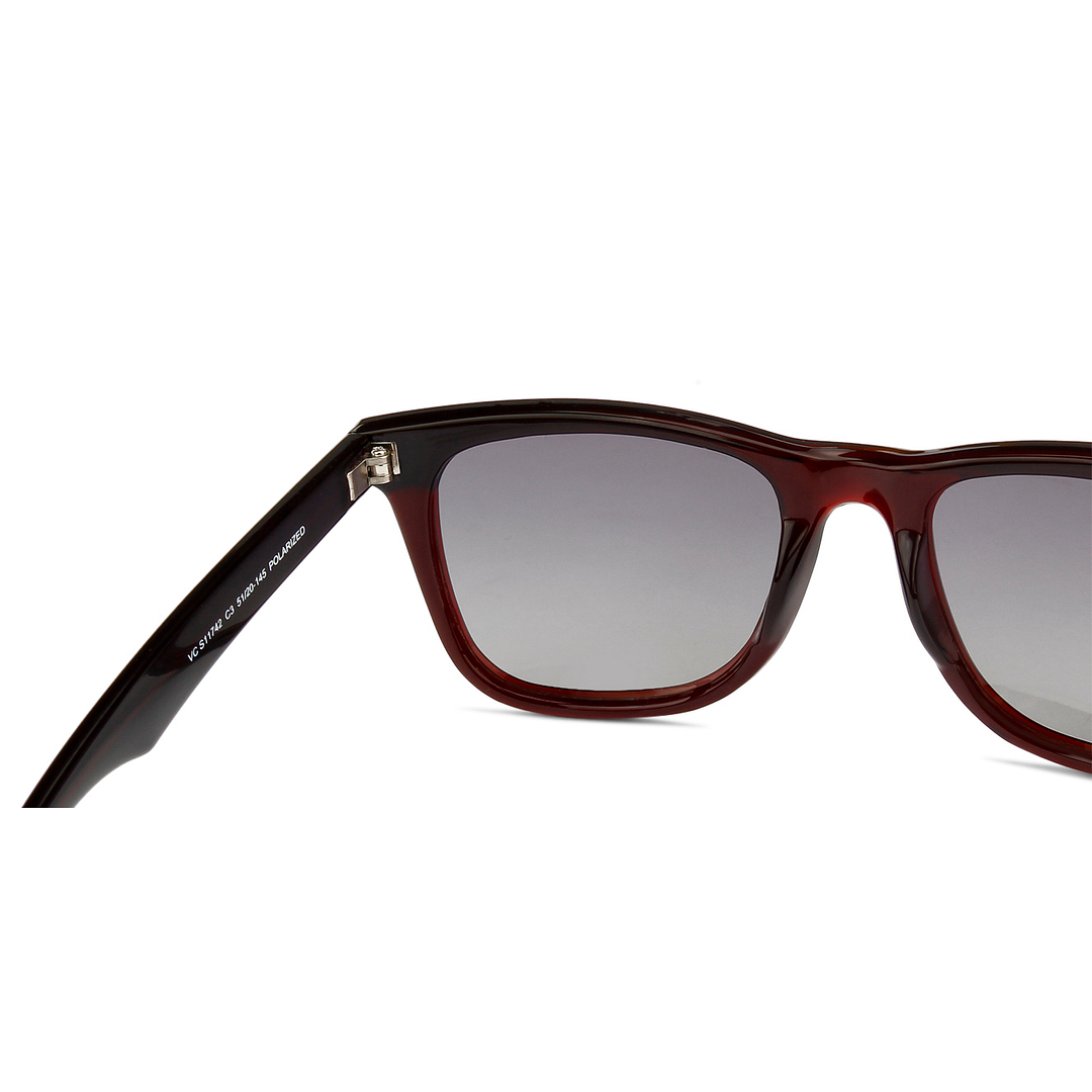 Vincent Chase Online Black Full Rim Square right side