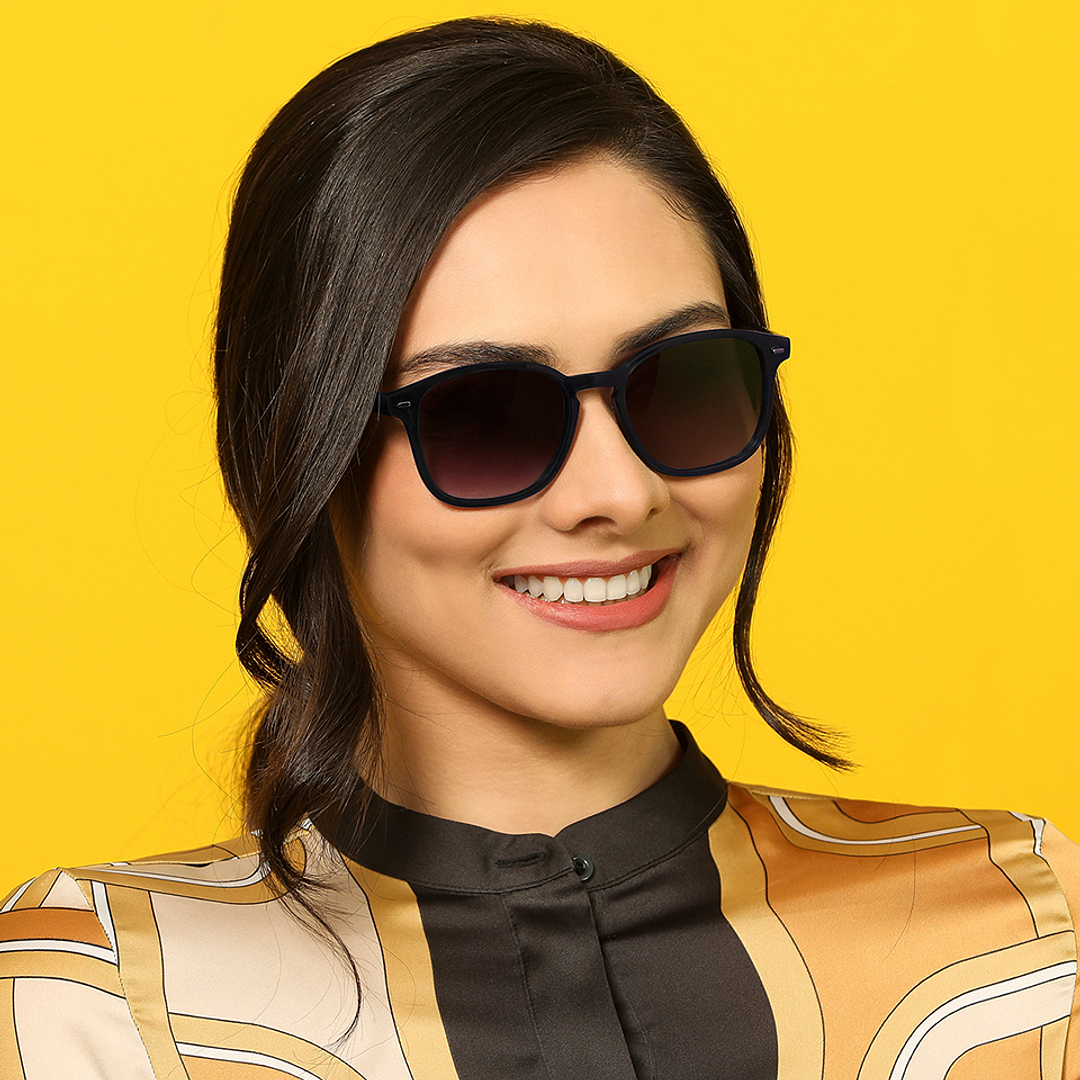 Vincent Chase Online Blue Full Rim Rectangle left side