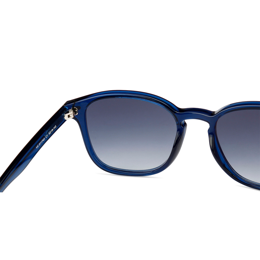 Vincent Chase Online Blue Full Rim Rectangle left side
