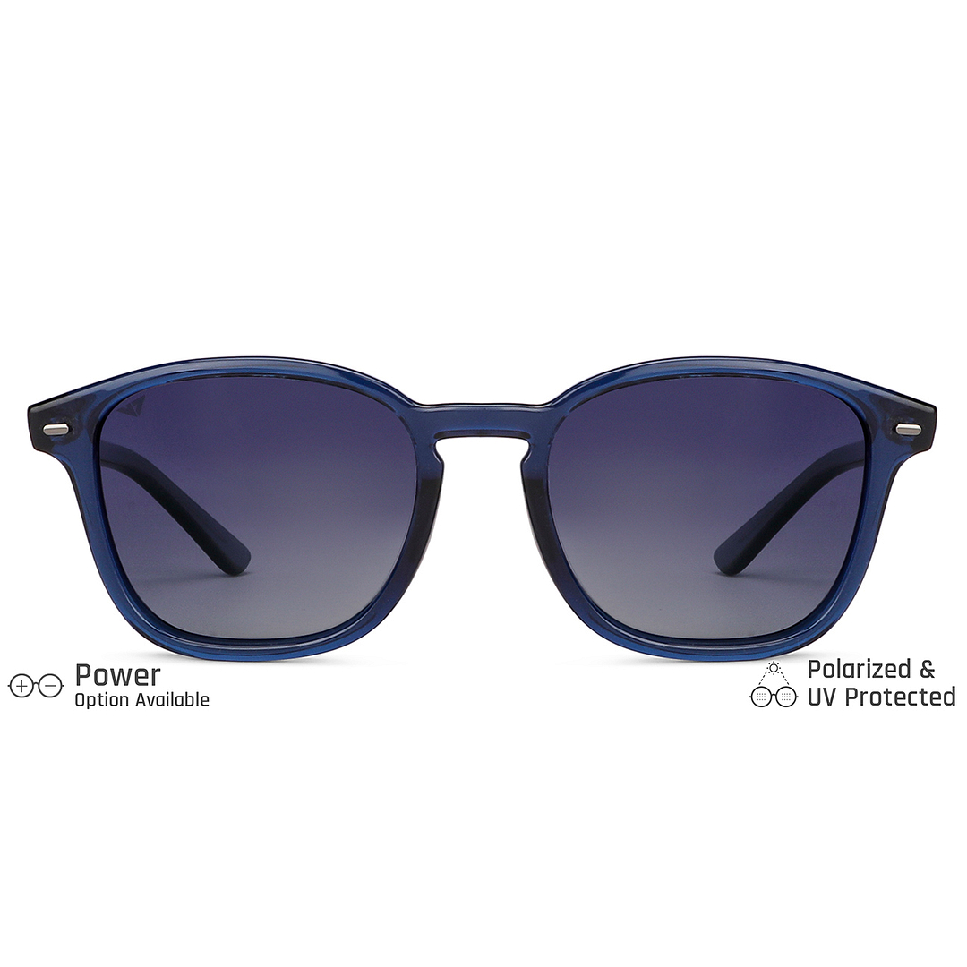 Vincent Chase Online Blue Full Rim Rectangle left side