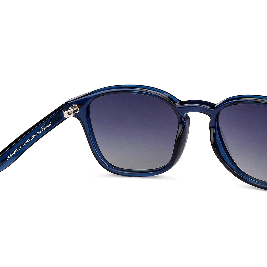 Vincent Chase Online Blue Full Rim Rectangle left side