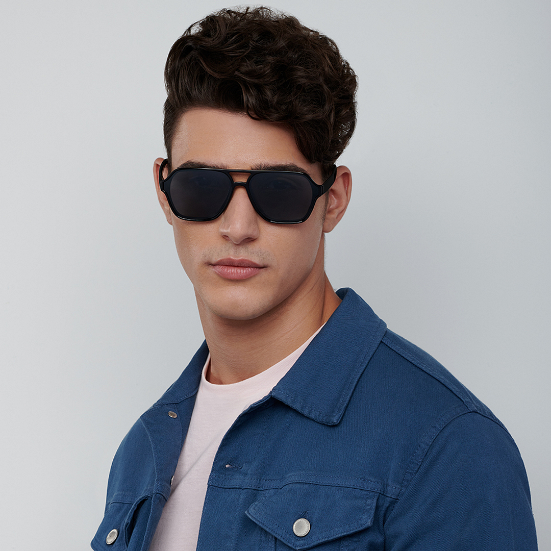 Vincent Chase Online Black Full Rim Geometric right side