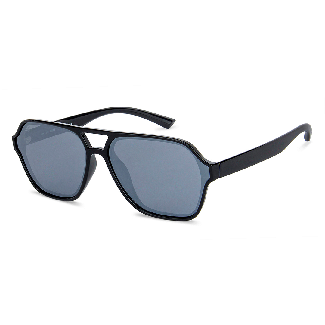 Vincent Chase Online Black Full Rim Geometric left side