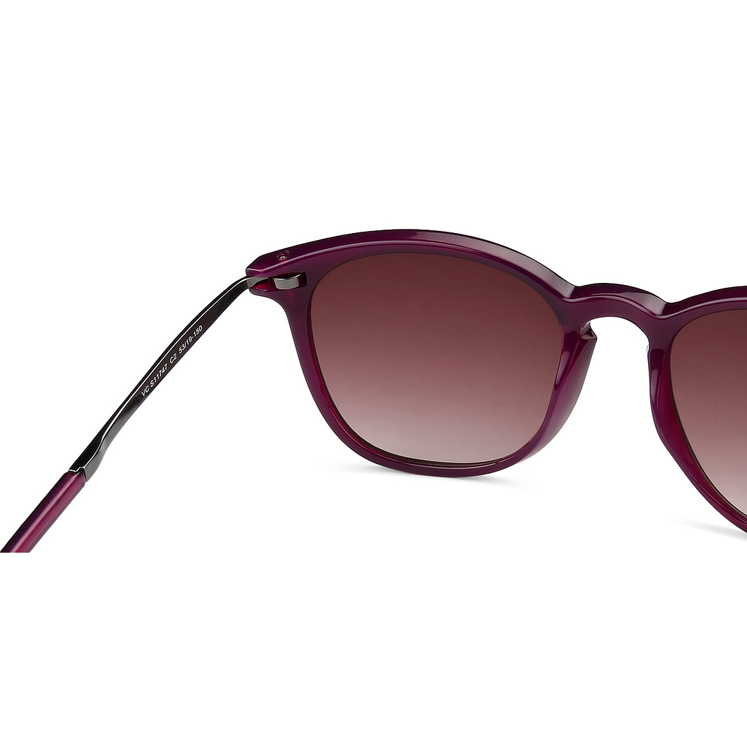 Vincent Chase Online Purple Full Rim Square left side