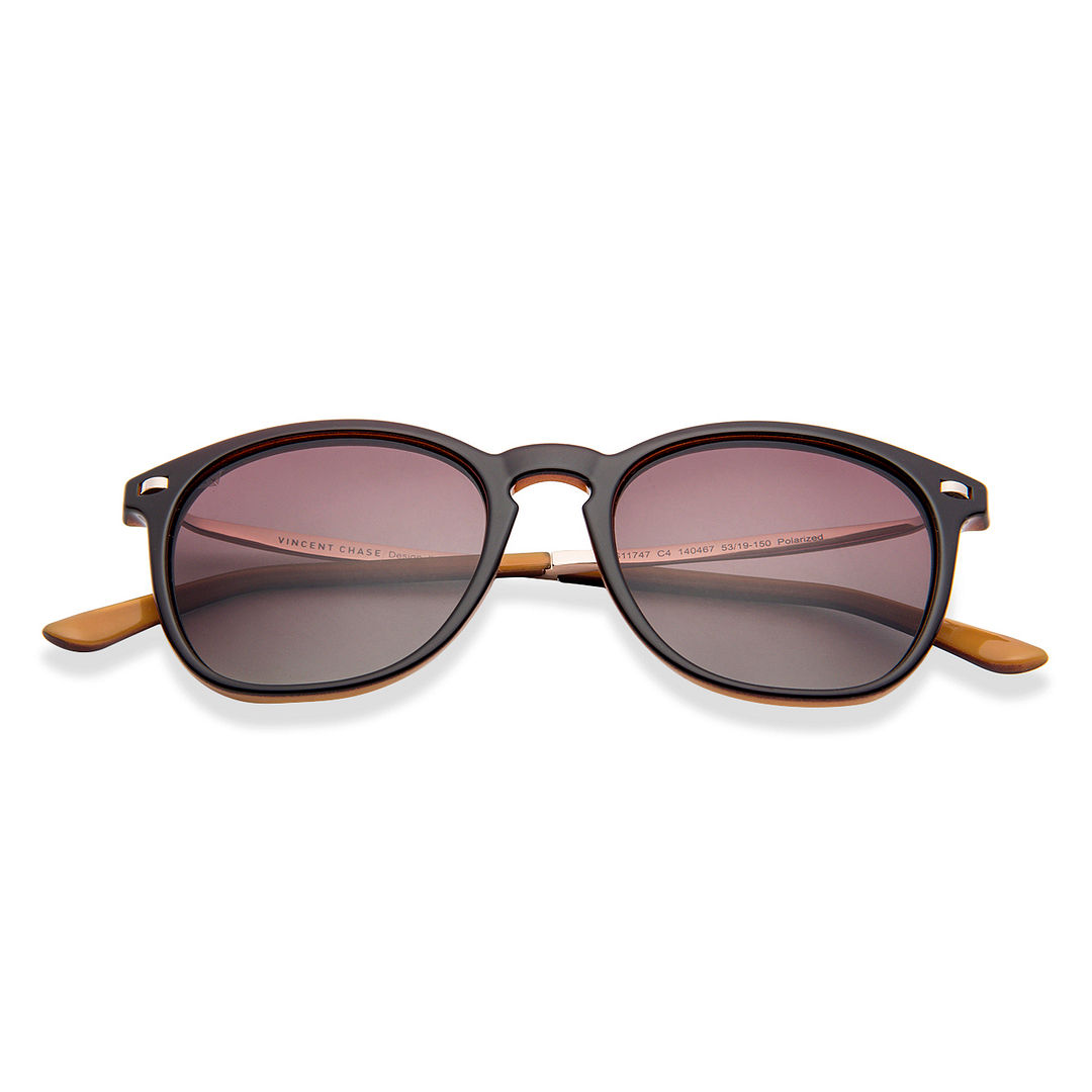Vincent Chase Online Brown Full Rim Square left side