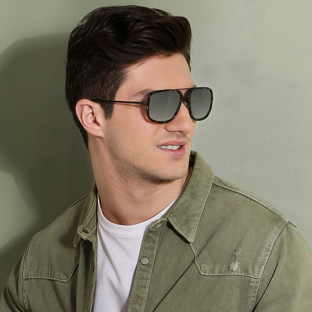 Vincent Chase Online Black Full Rim Square left side