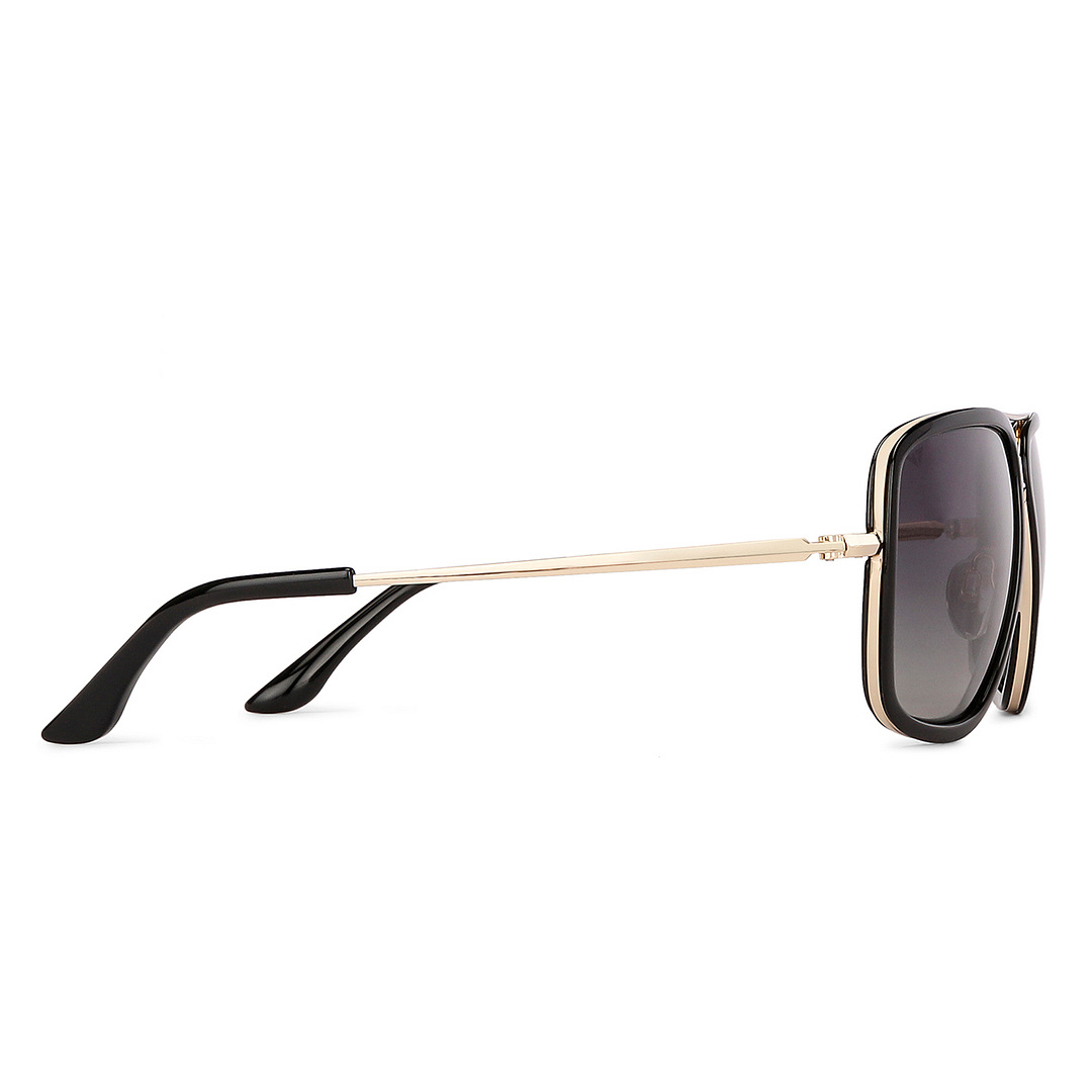 Vincent Chase Polarized Gold Full Rim Square right side