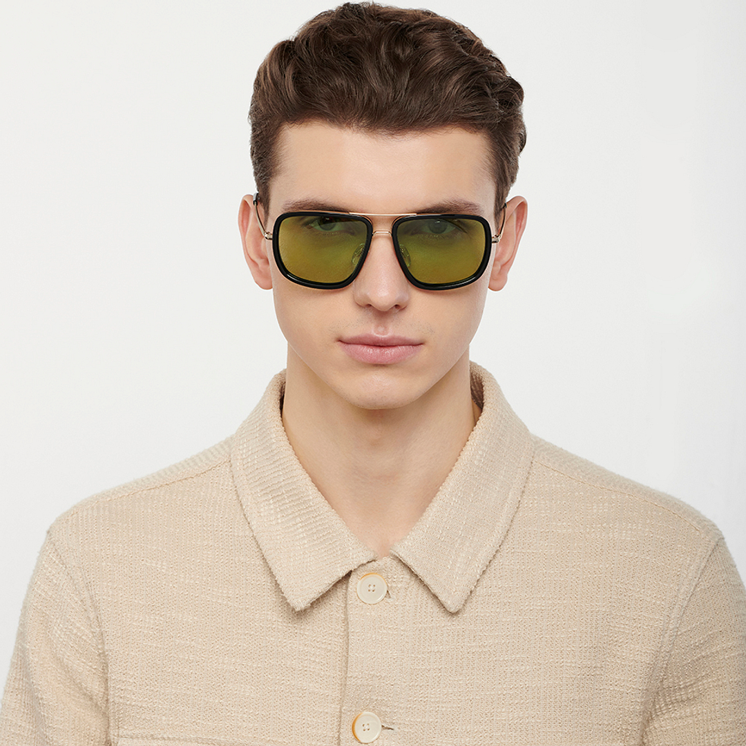 Vincent Chase Online Gold Full Rim Square left side