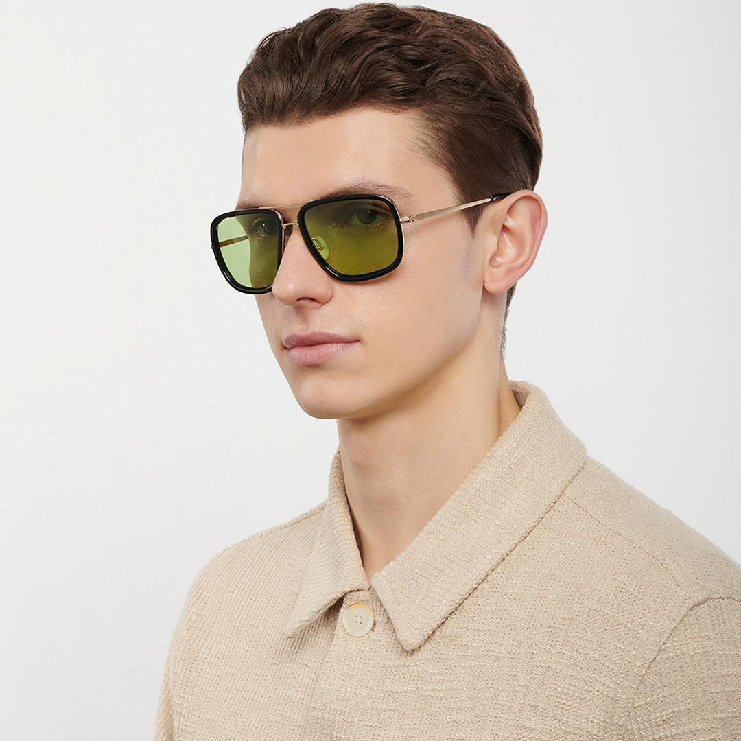 Vincent Chase Online Gold Full Rim Square right side