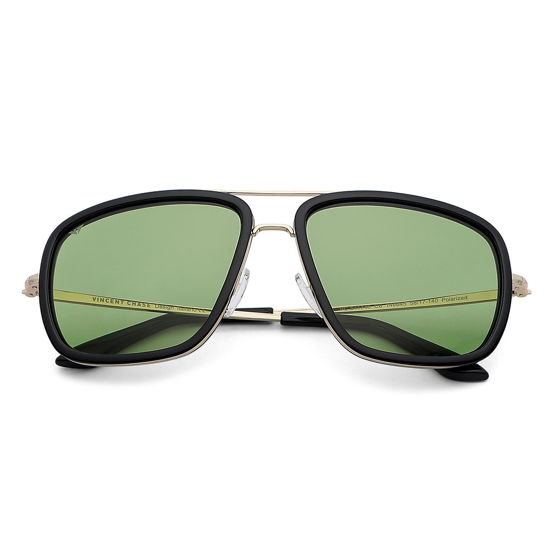 Vincent Chase Online Gold Full Rim Square left side