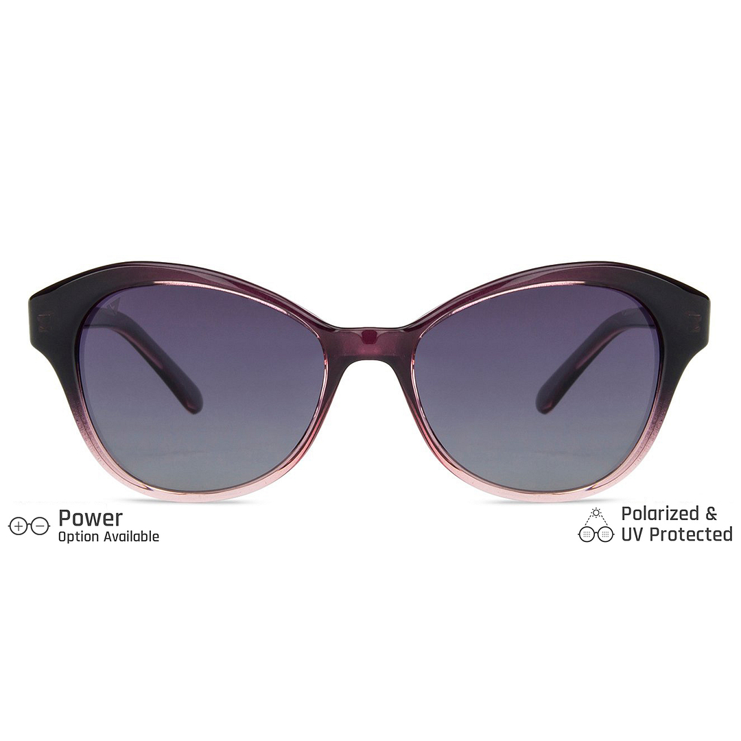 Vincent Chase Online Purple Full Rim Cat Eye left side