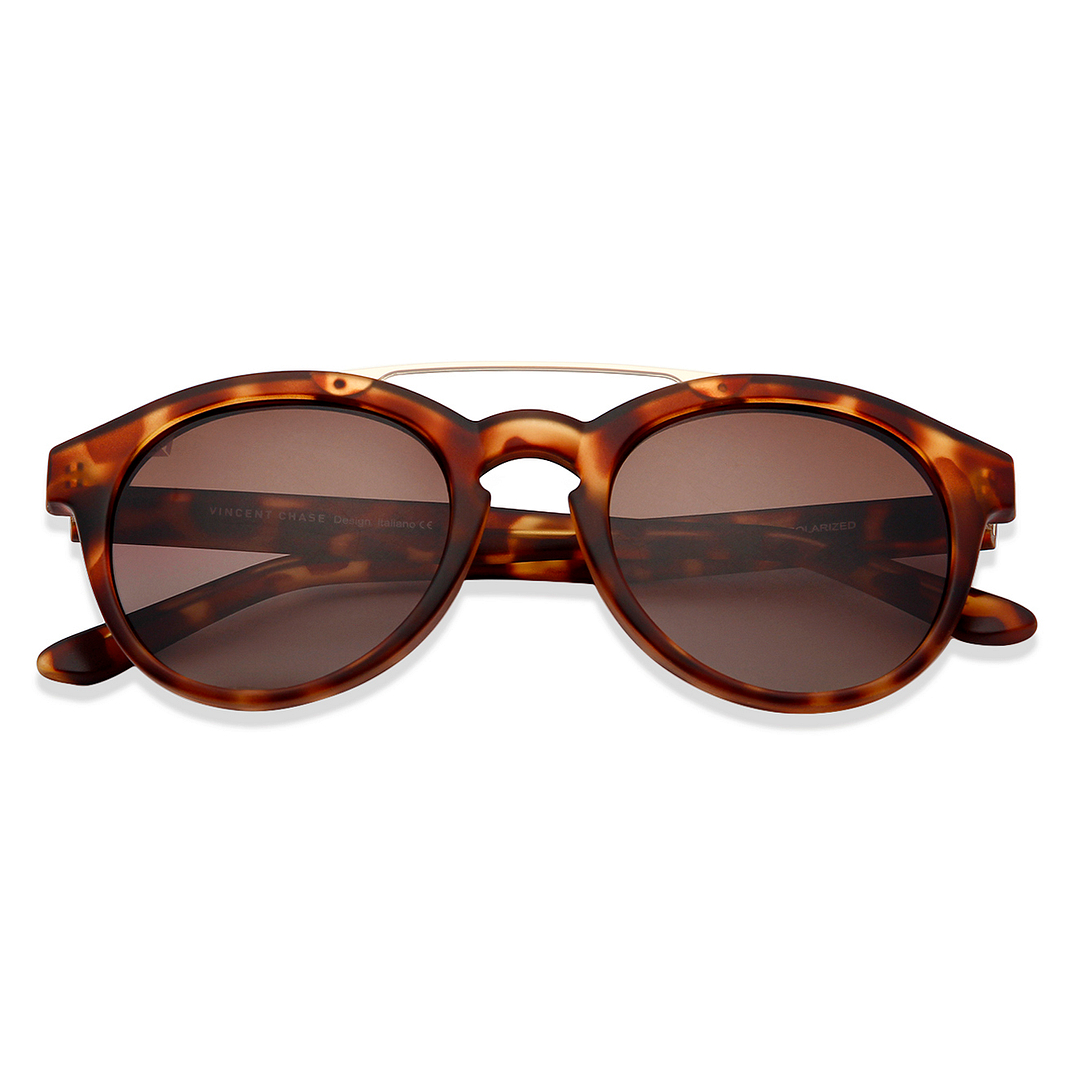 Vincent Chase Online Gold Full Rim Round left side