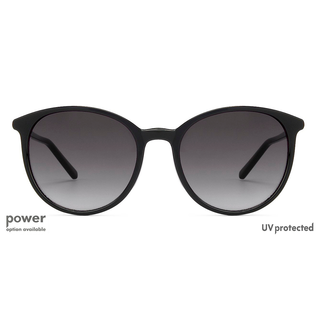 Vincent Chase Online Black Full Rim Round left side