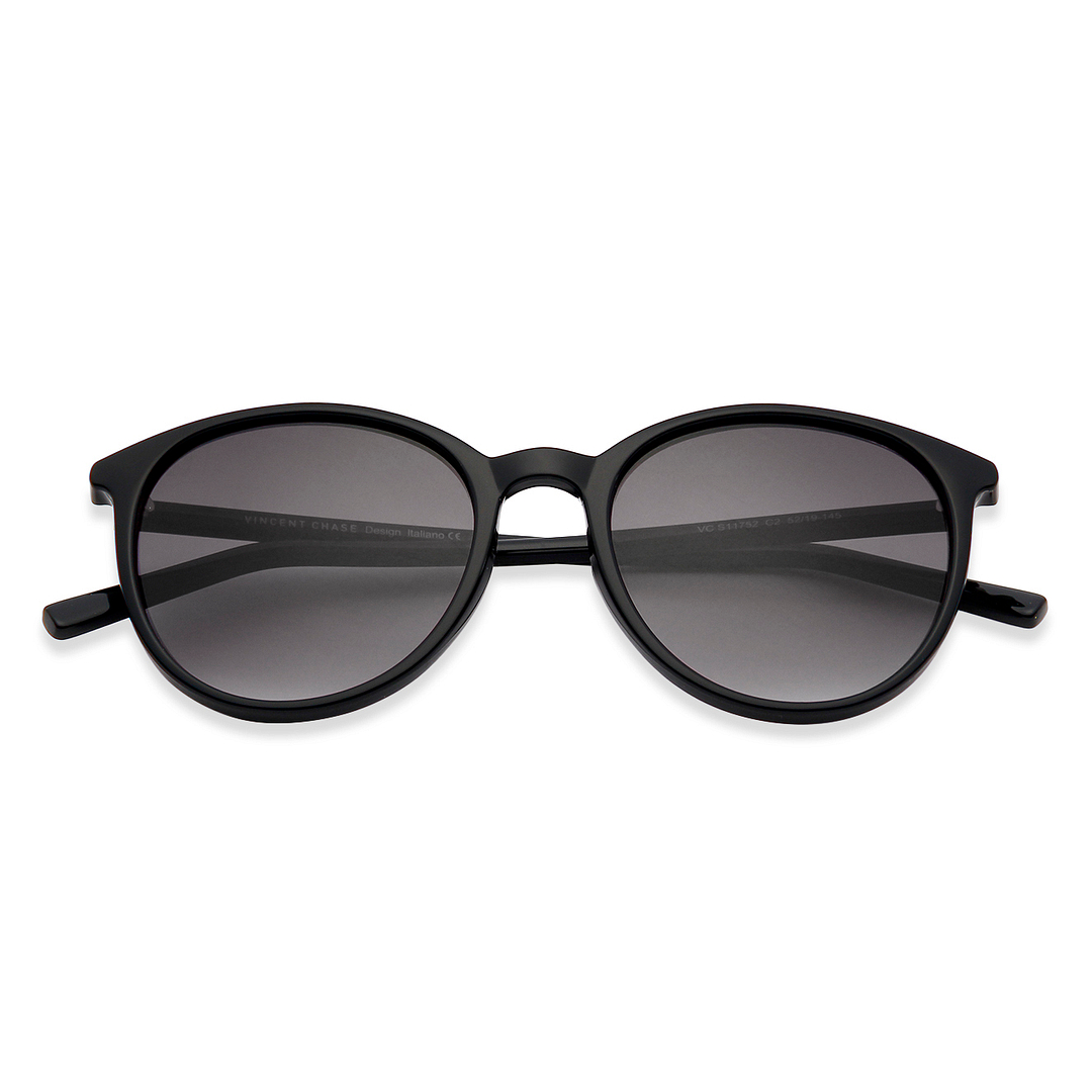 Vincent Chase Online Black Full Rim Round right side