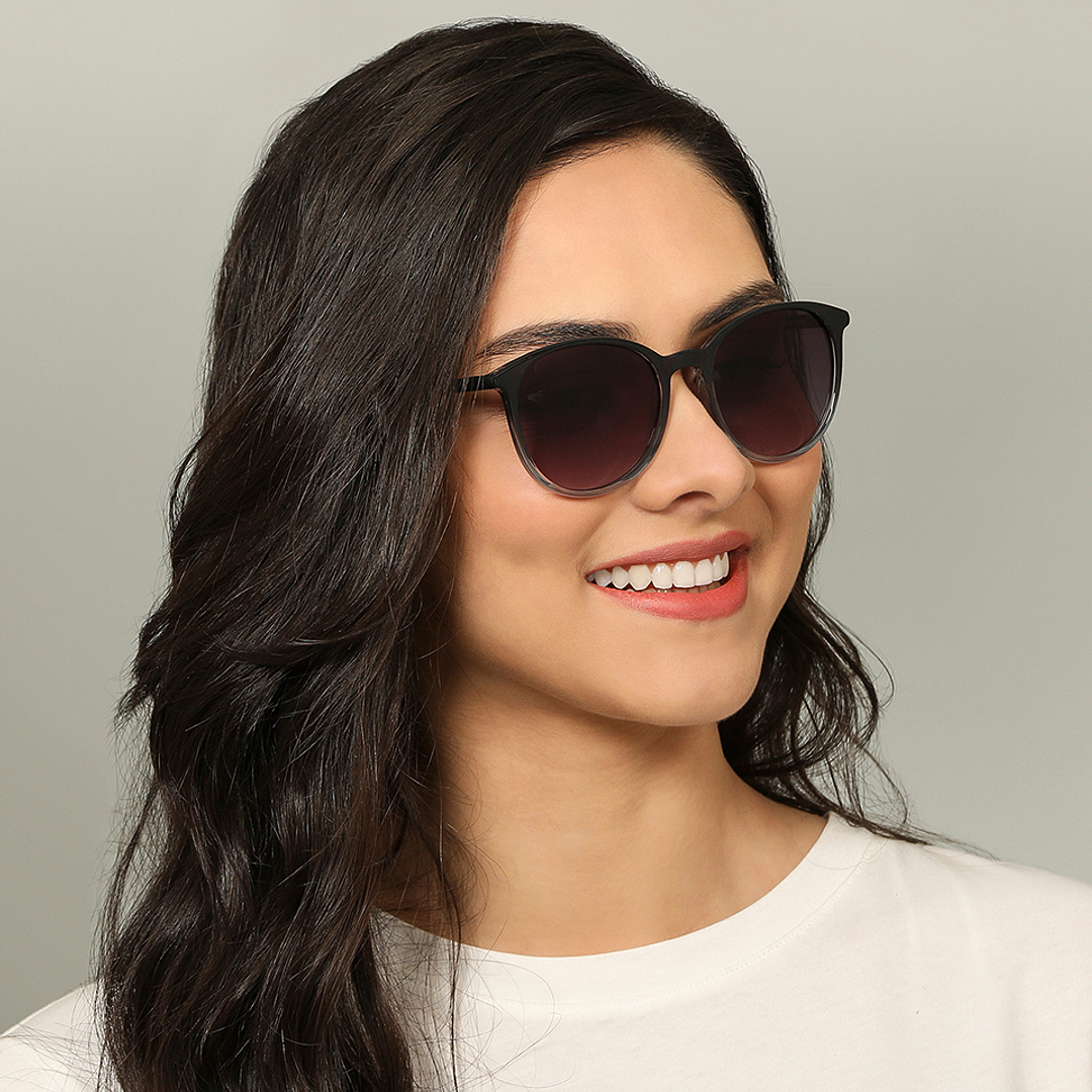 Vincent Chase Online Grey Full Rim Round left side