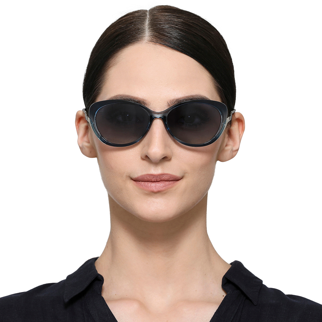 Vincent Chase Online Blue Full Rim Cat Eye left side