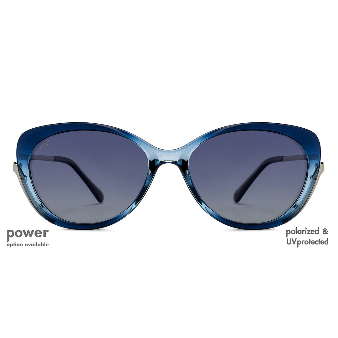 Vincent Chase Online Blue Full Rim Cat Eye left side