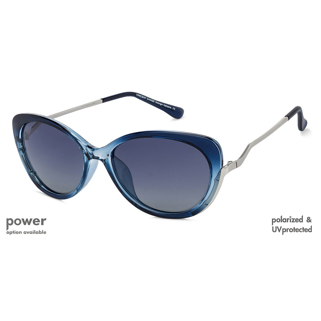 Vincent Chase Online Blue Full Rim Cat Eye right side