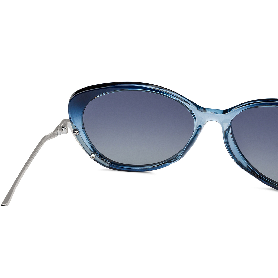 Vincent Chase Online Blue Full Rim Cat Eye right side